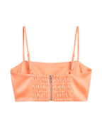 Blusa Cetim Laranja HIT