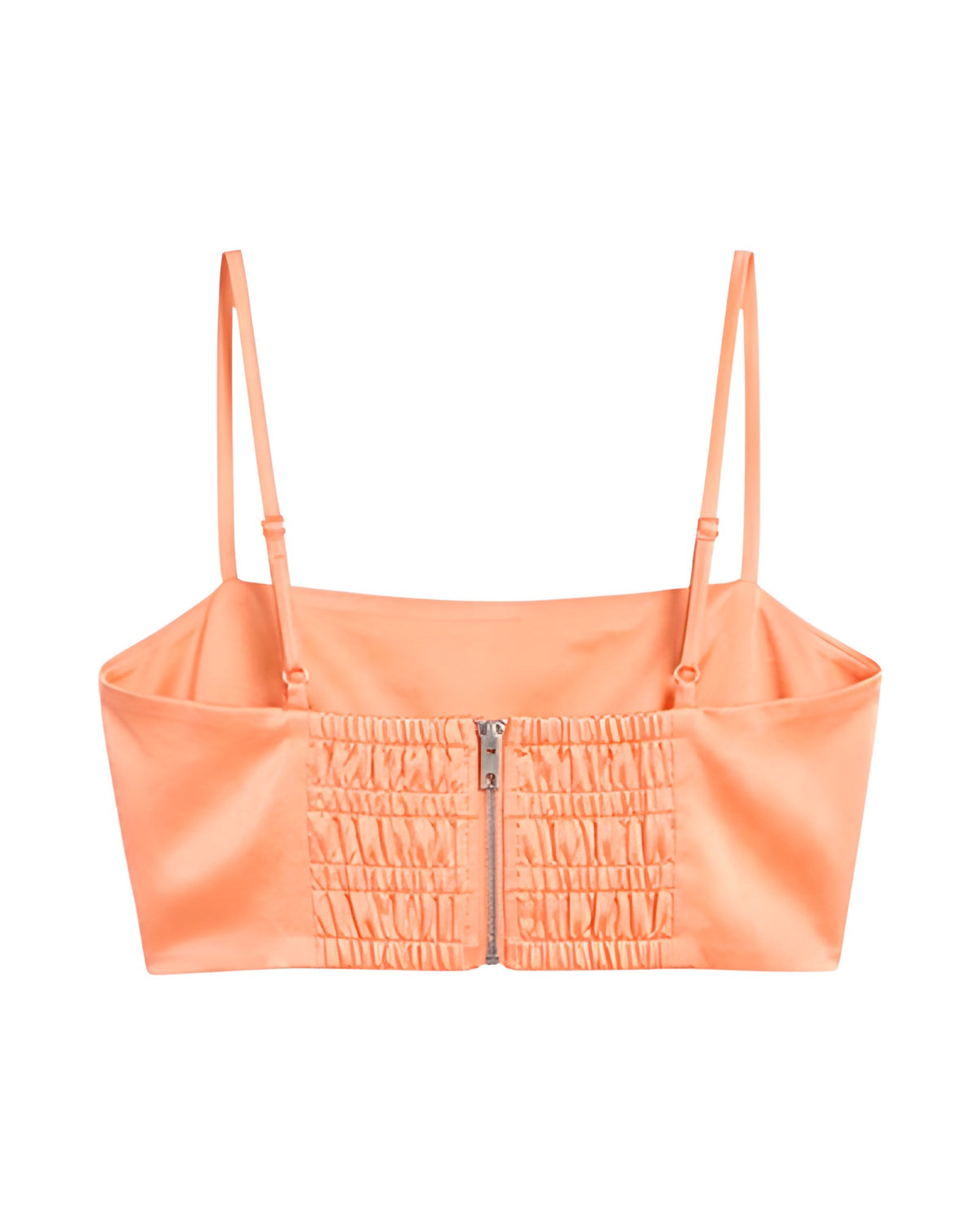 Blusa Cetim Laranja HIT