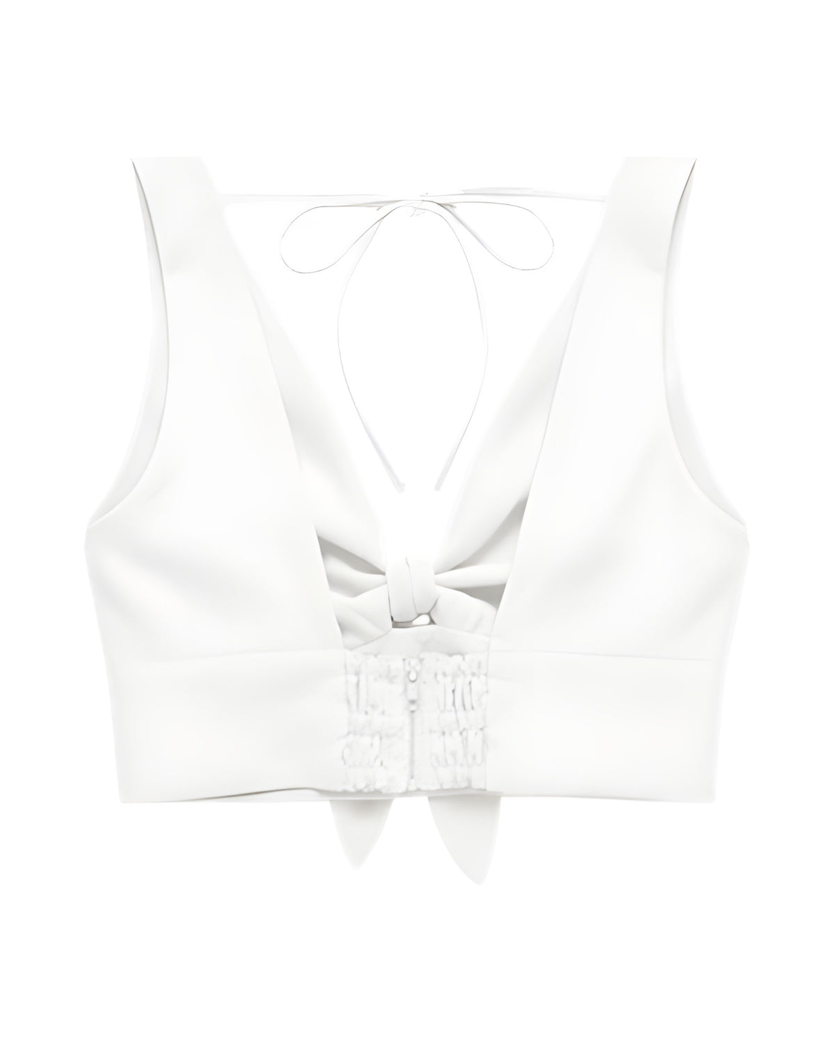 Cropped Viscose Off White HIT