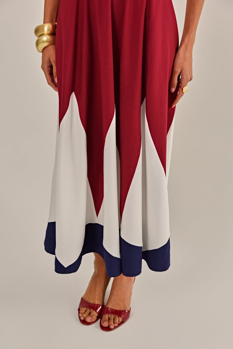 Vestido Lúdica, detalhe da barra